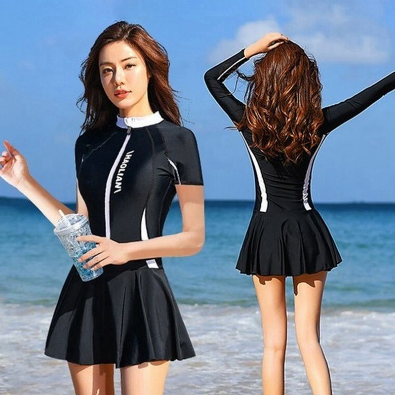 水着 レディース カジュアル スイムウェア スポーティー ラッシュガード 選べる14種類 半袖 長袖 スカート ショートパンツ 体型カバー 海 ビーチ プール 通販 Lineポイント最大0 5 Get Lineショッピング