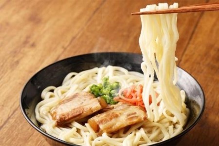 沖縄そば＆ソーキそば各２食セット　*県認定返礼品／沖縄そば*