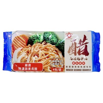 HSU'S LEGEND 潭酵天地 烏醋乾麵 鰹魚風味 101.3g  4包