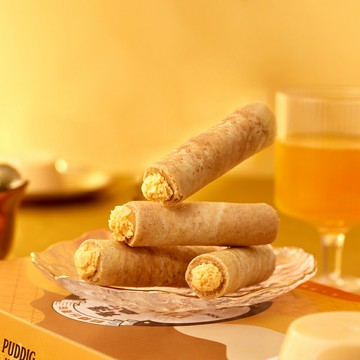 【青澤】醬心蛋捲 布丁口味8入｜新品上市大獲好評｜