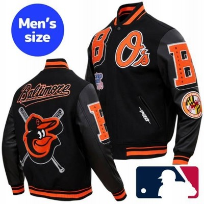 【大特価】バルチモア・オリオールズ スタートジャケット スタジャン　90s Felco MLB Orioles/フェルコ ボルチモア オリオールズ サテン