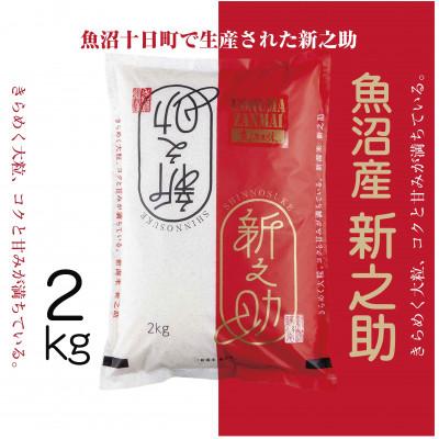 ふるさと納税 十日町市 新潟の新しいプレミアム米、魚沼産「新之助」2kg×1袋 新潟県 十日町市