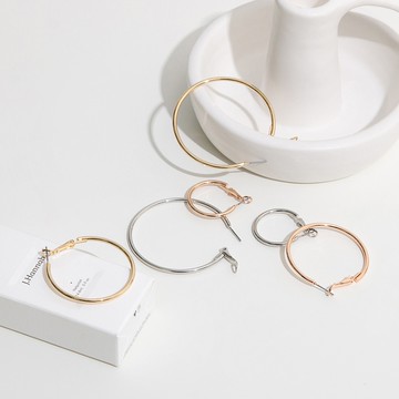 【Bonny & Read】 圈圈耳環 / 尺寸任選 【全現貨賣場】