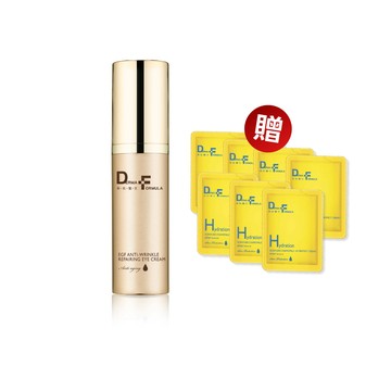 【DF美肌醫生】 EGF逆時撫紋高效修護眼霜15ml(贈白夏菊超修護防曬乳2ml*7入組)