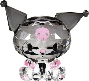 【震撼精品百貨】酷洛米_Kuromi~Sanrio 日本SANRIO三麗鷗 酷洛米Enesco經典雕像 塑像-閃閃發光*40388
