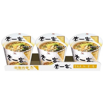 【統一】來一客 京燉肉骨風味杯71gx3入/組