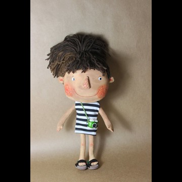 手作布偶 Handcrafted fabric doll Model No.: 2025-JF-03