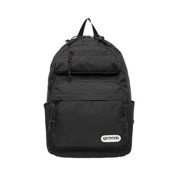 【OUTDOOR】慢活宣言-15.6吋電腦後背包-黑色 OD243117BK聖誕交換禮物