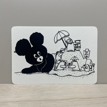 明信片 醒來的時候…