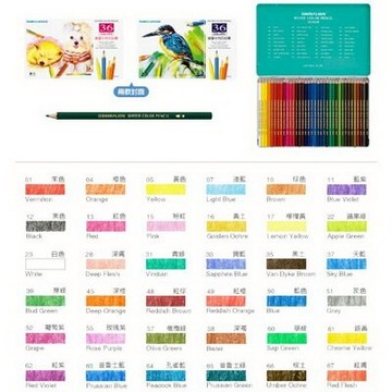 【文具通】SIMBALION 雄獅 36色水彩鐵盒色鉛筆 A1340055【領券滿額再折千8/31止】