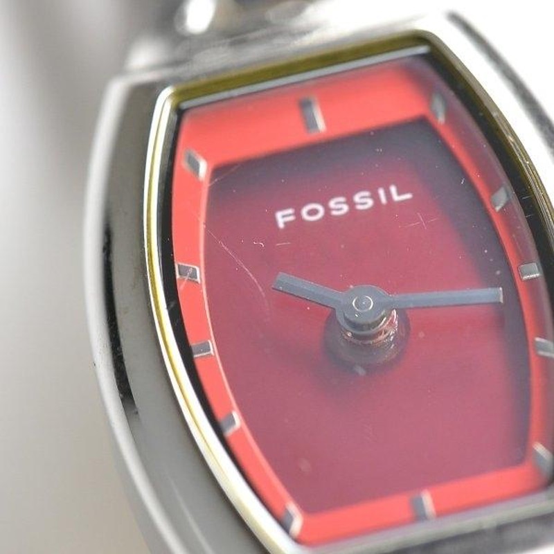 FOSSIL フォッシル 腕時計 クォーツ ES-9566 レディース シルバー | LINEショッピング