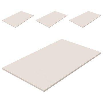 AlZipmat TPU施工地墊 50 x 50 x 2.3cm  TPU墊  米色  4個