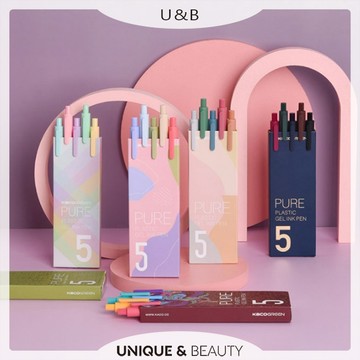 U&B░ 台灣現貨｜Kaco 中性筆 手帳 筆記 文具 彩繪 畫圖【A236】