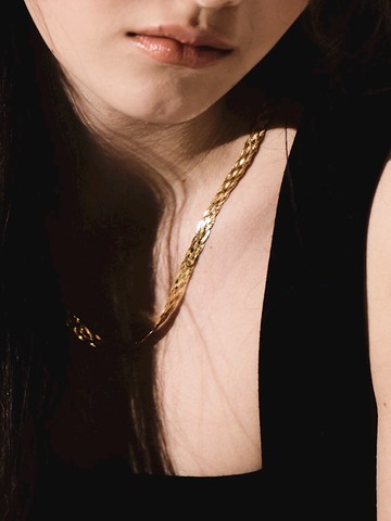 Plain Gold Necklace