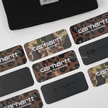 【Sharkhead】現貨 Carhartt WIP Stickers 貼紙 黑色 霧面  迷彩 豹紋 卡哈