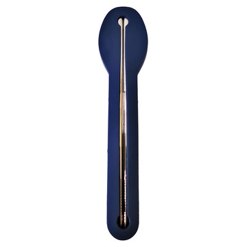 潔豹 316餐具組 可重複使用餐具  湯匙 + 筷子 + 矽膠套  藍色  1組