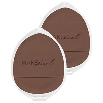 MAKEheal 迷你拍拍粉撲 2入  1組