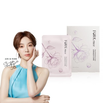 FORA PROJ玫瑰蜜肌亮白面膜5入