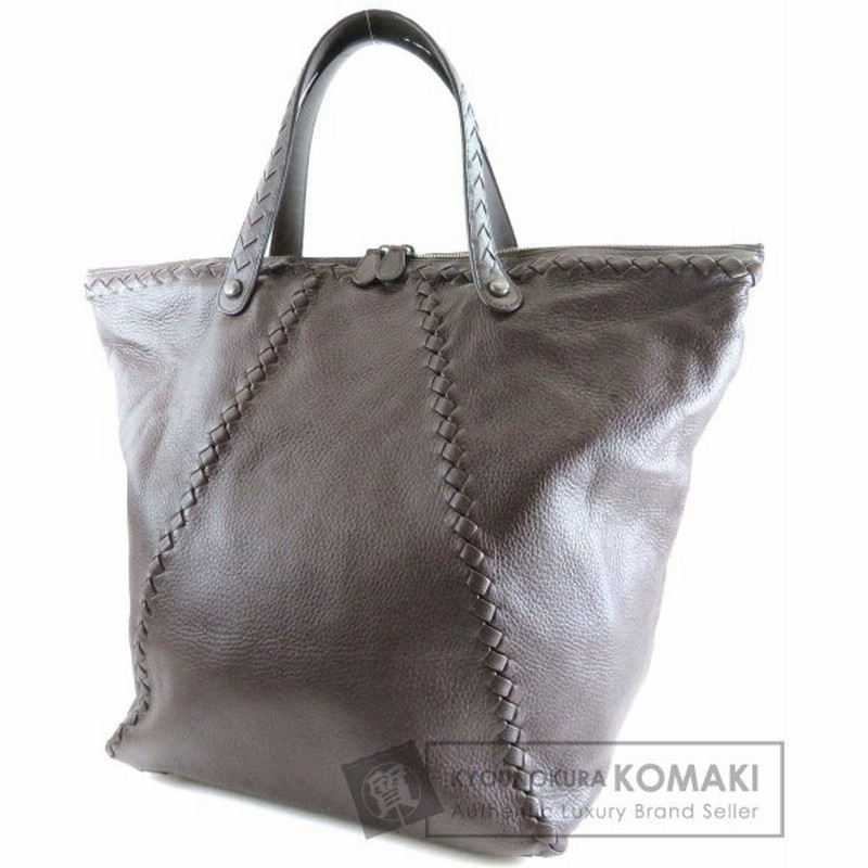 Bottega Veneta ボッテガヴェネタ イントレチャート 台形 トートバッグ レザー メンズ 中古 通販 Lineポイント最大0 5 Get Lineショッピング