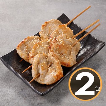 【華得水產】東港手工旗魚黑輪2包組(600g/包)