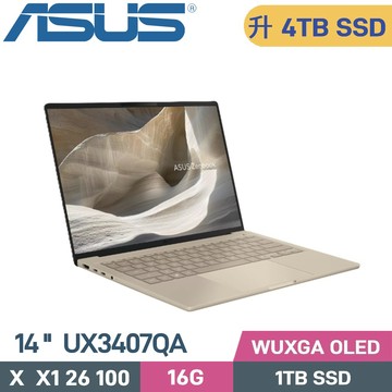 ASUS Zenbook A14 UX3407QA-0232D26100 (X  X1 26 100/16G/4TB SSD/WIN11/14)特仕
