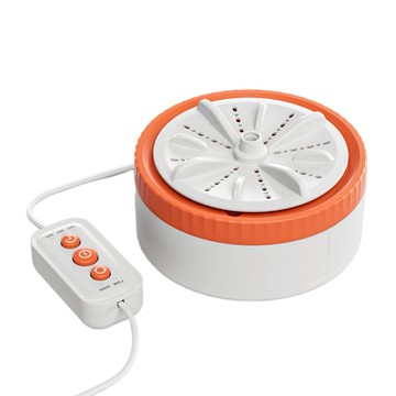 【ibits】A19 迷你渦輪便攜式洗衣機 手提 全自動洗衣機 三檔遙控 家用 內衣褲 襪子 貼身衣物 清洗機 USB插頭