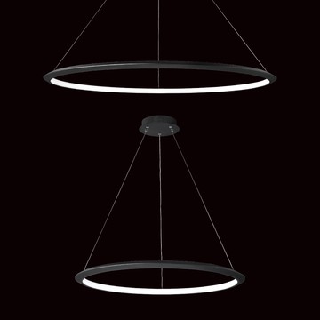 工業風LED鋁製吊燈 40-70891、70892