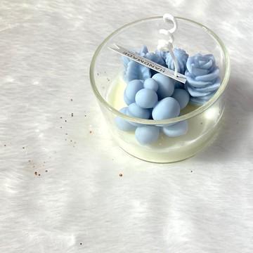 多肉植物蠟燭盆栽| 淡淡好運來