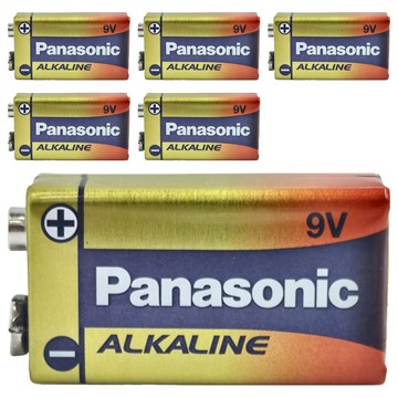 Panasonic 台灣公司貨 鹼性電池 9V  6個  1入