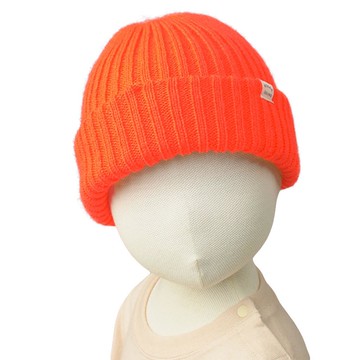 akachan honpo - 針織帽-橘色