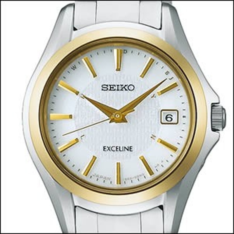 正規品】SEIKO セイコー 腕時計 SWCW098 レディース EXCELINE エク ...