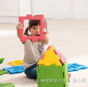 【Weplay 身體潛能館】創意互動-巧思積木組-家庭組 6800KC3002-028