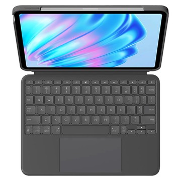 logitech 羅技 Combo Touch 鍵盤保護套  iPad Air 5/6  黑色  1個