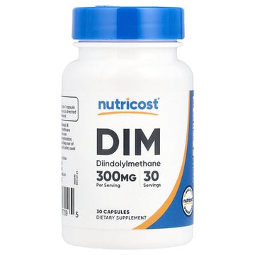 Nutricost, DIM，300 毫克，30 粒膠囊