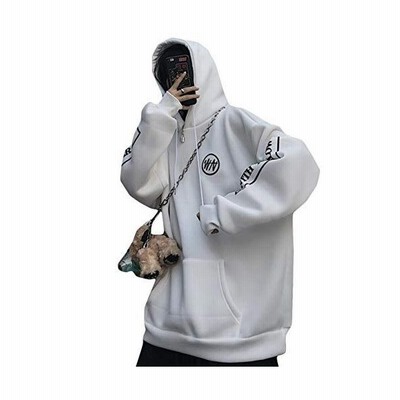 Beibang バイバン パーカー メンズ フード付き トレーナー ゆったり 裏起毛 プルオーバー 厚手 スポーツ スウェ 通販 Lineポイント最大get Lineショッピング