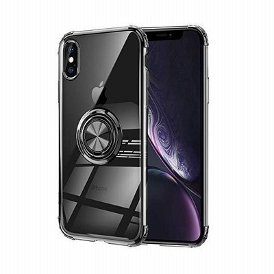 Iphone Xs ケース Iphone X ケースリング 透明 Tpu クリア リング付きケース メッキ加工 スタンド機能 落下防止 耐衝 通販 Lineポイント最大get Lineショッピング