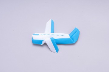 Peti Peto 形狀記憶擦拭布 飛機-藍色