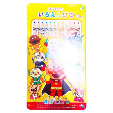 ANPANMAN 麵包超人 色鉛筆  12色  1組