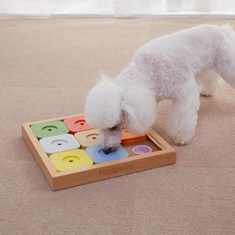 My Intelligent Pets Dog Sudoku スライドパズル カラフル ベーシック 犬用おもちゃ 通販 Lineポイント最大7 0 Get Lineショッピング