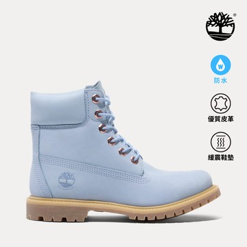 【網路限定】Timberland 女款淺藍色Timberland® Premium防水6吋靴|A2HR8EKM