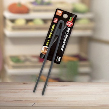桌邊一體式矽膠食物夾-3支
