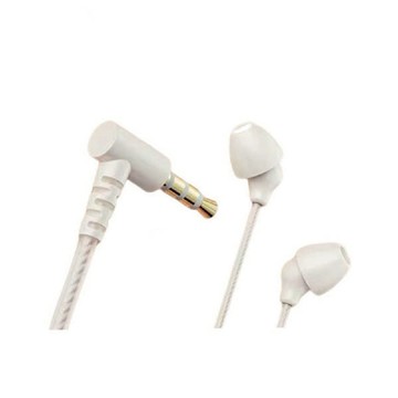 HP 惠普 DHH-1125 3.5mm接頭 入耳式 有線睡眠耳機 奶白色