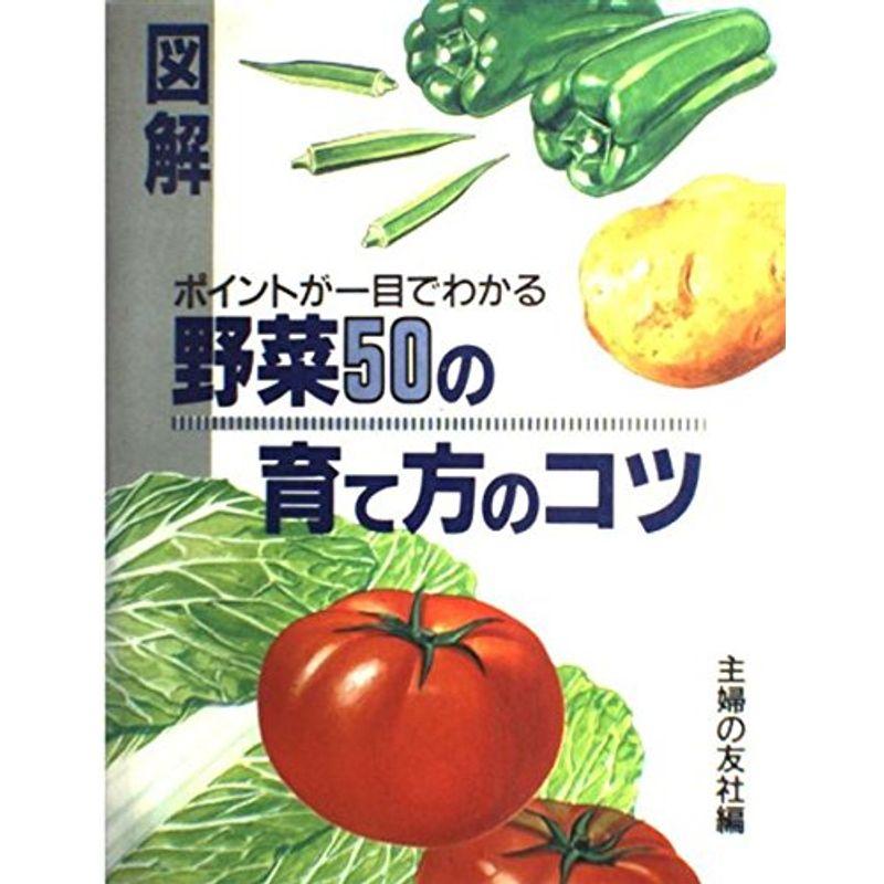 図解野菜50の育て方のコツ?ポイントが一目でわかる