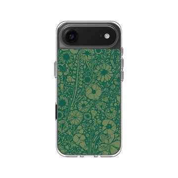 iPhone Air Clear Case（相機按鈕） 透明 - Flower Press Stuido - 獵月