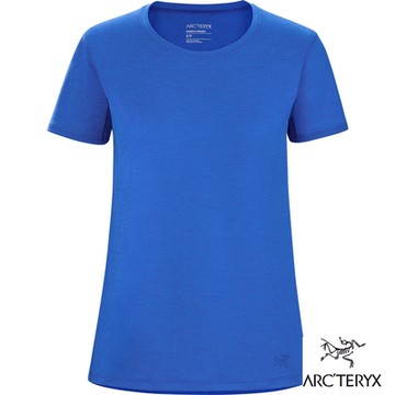 【Arcteryx 始祖鳥官方直營】女 Taema 快乾短袖圓領衫 生命雜藍
