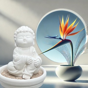 靜謐之美學 淨念吉祥小佛之隨願小盤套組  精緻台灣文創禮品