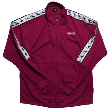 KANGOL 外套 中性 側邊 袋鼠 串標 立領外套 桃紫色 情侶 男女 (布魯克林) 6055110192