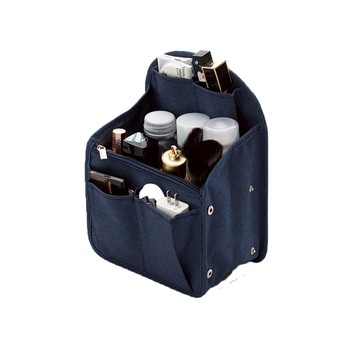 【lapagayo】立體空間多功能收納包中袋-PI-06350-09-時尚黑