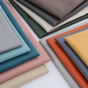 防水款科技布輕奢加厚高檔沙發布料坐墊套軟硬包飄窗墊抱枕仿皮布