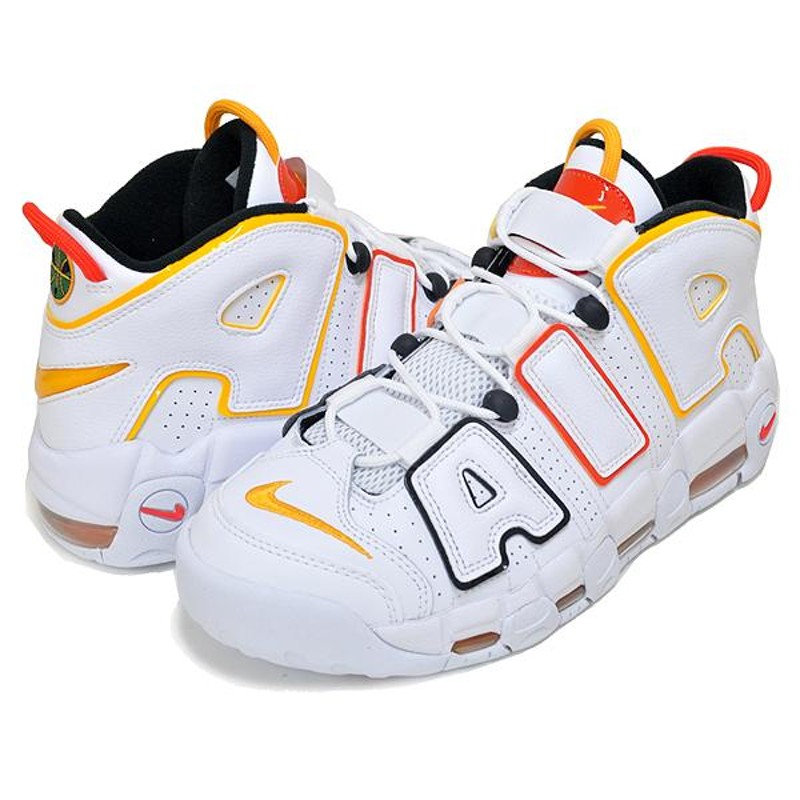 NIKE AIR MORE UPTEMPO RAYGUNS white/university gold dd9223-100